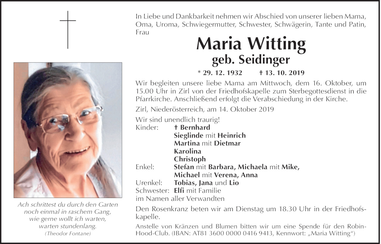 Maria Witting Bild