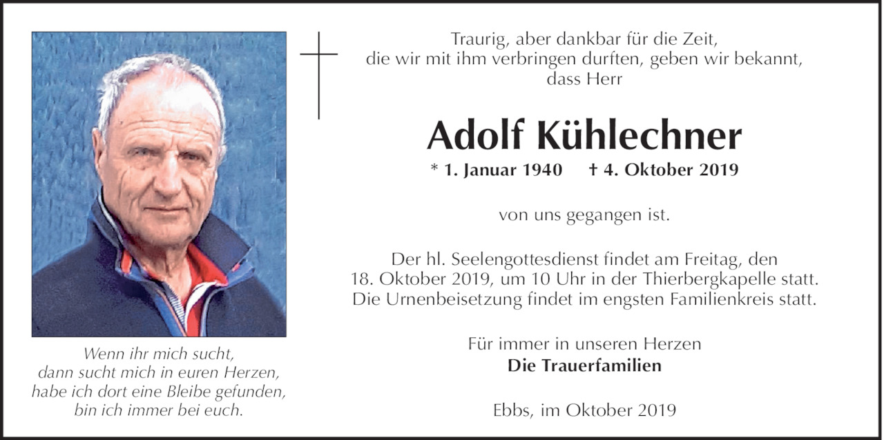 Adolf Kühlechner Bild