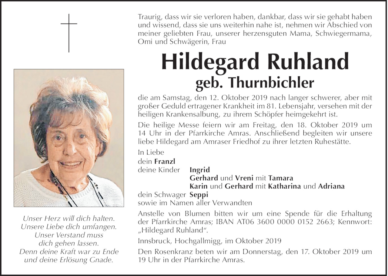 Hildegard  Ruhland Bild