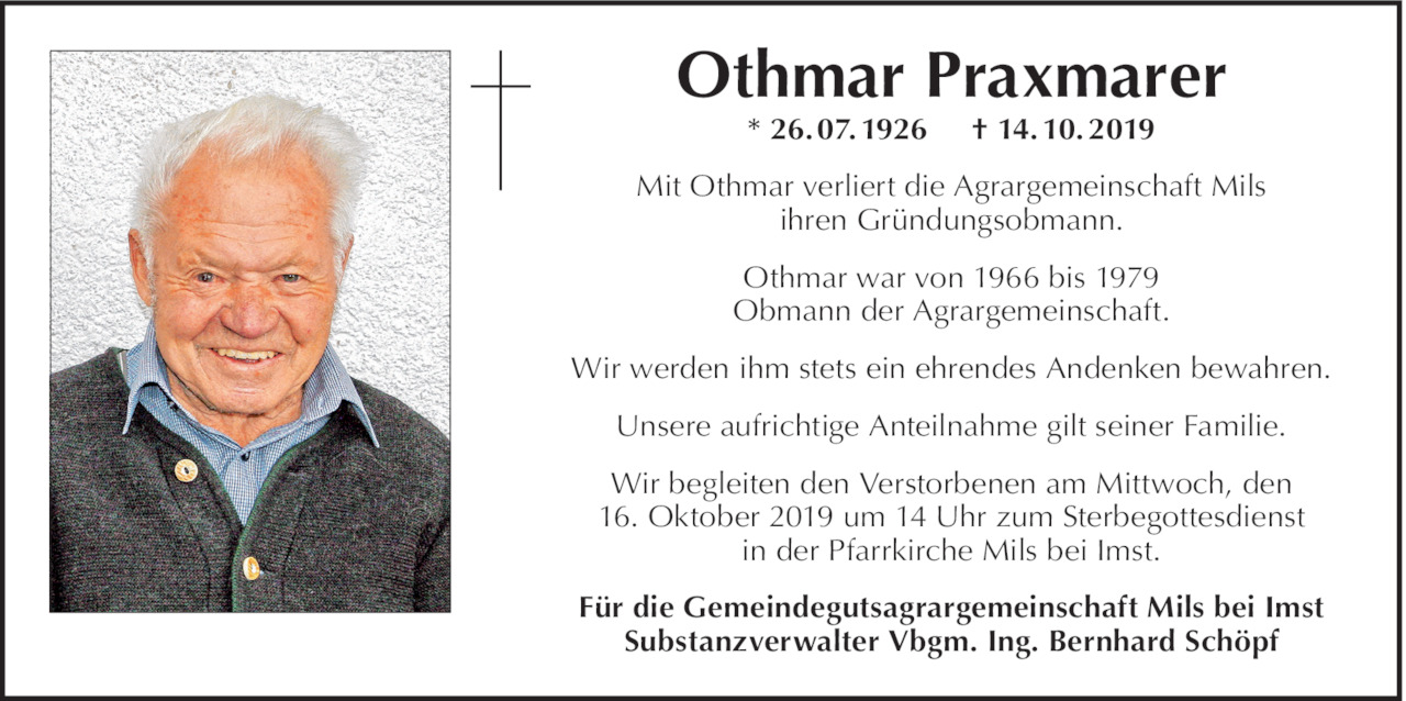 Othmar Praxmarer Bild