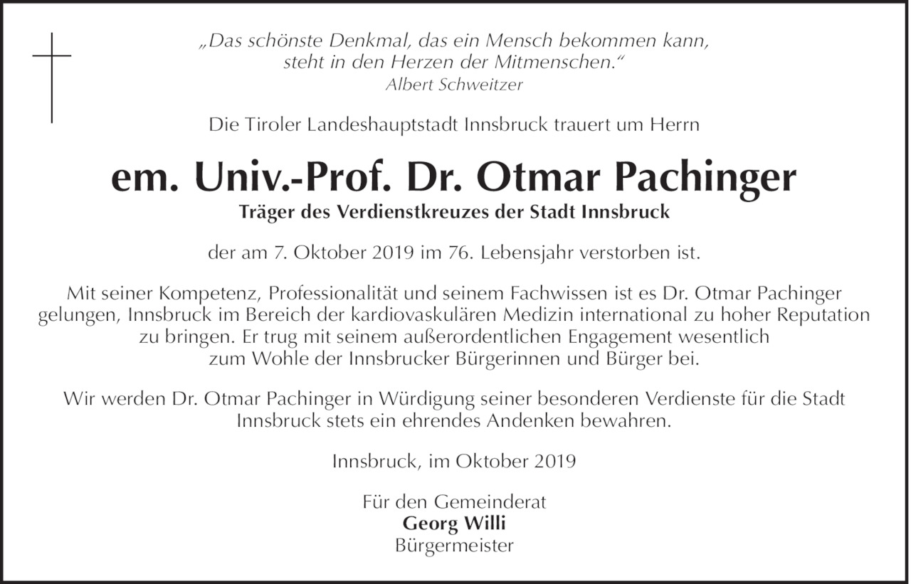 Otmar Pachinger Bild