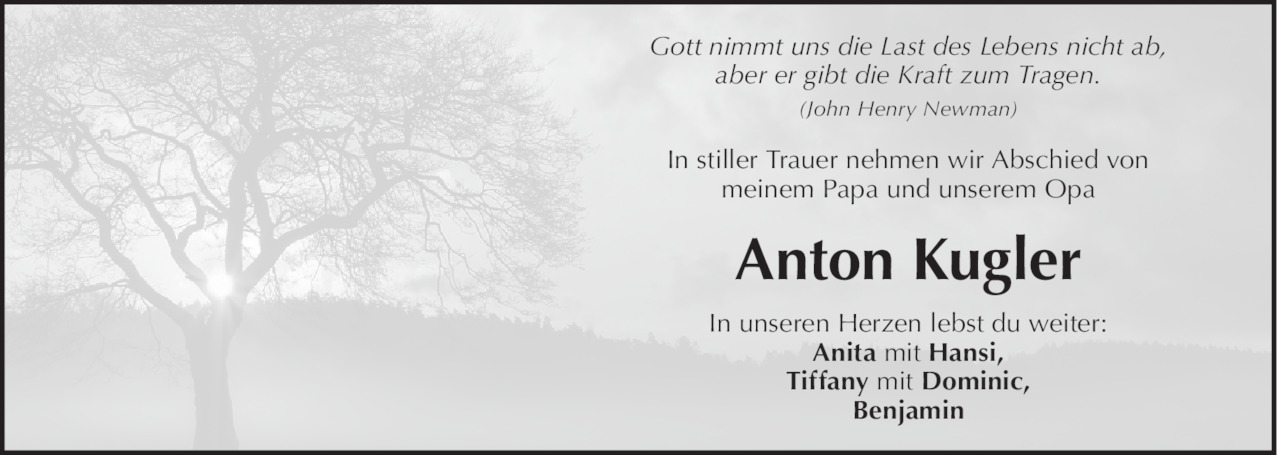 Anton Kugler Bild