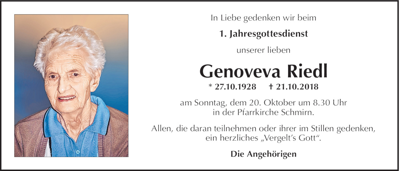 Genoveva Riedl Bild