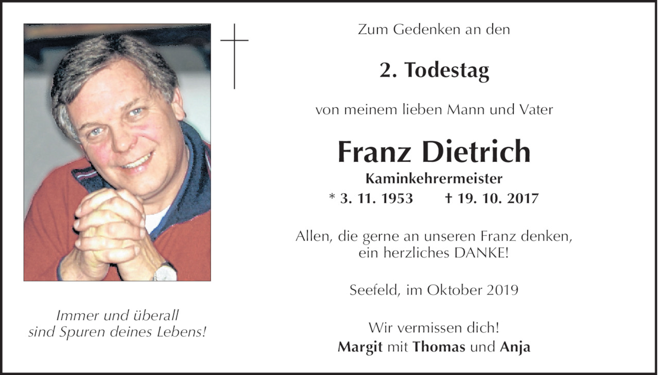 Franz Dietrich Bild