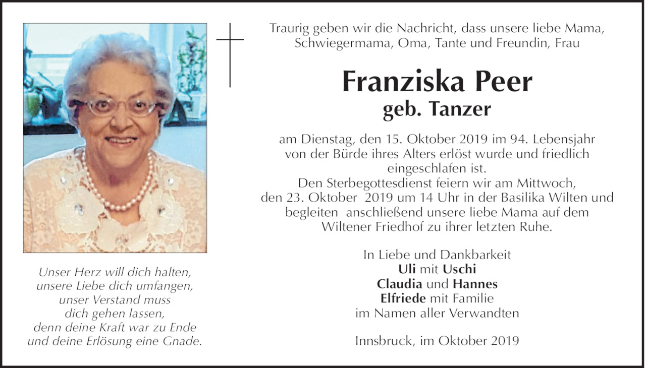 Franziska Peer Bild