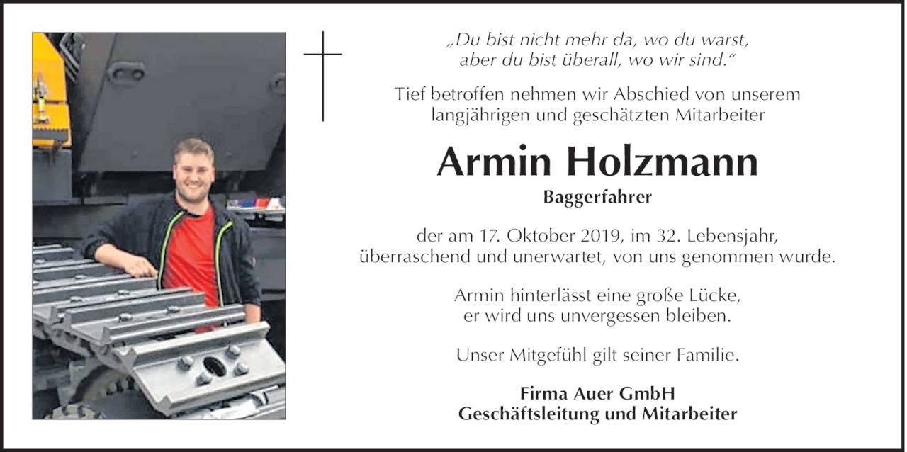 Armin Holzmann Bild