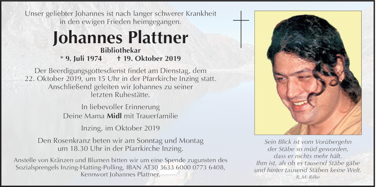 Johannes Plattner Bild