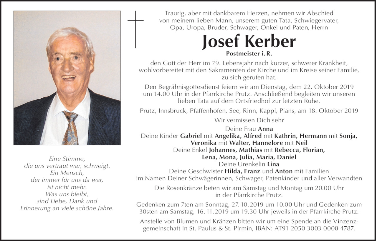 Josef Kerber Bild
