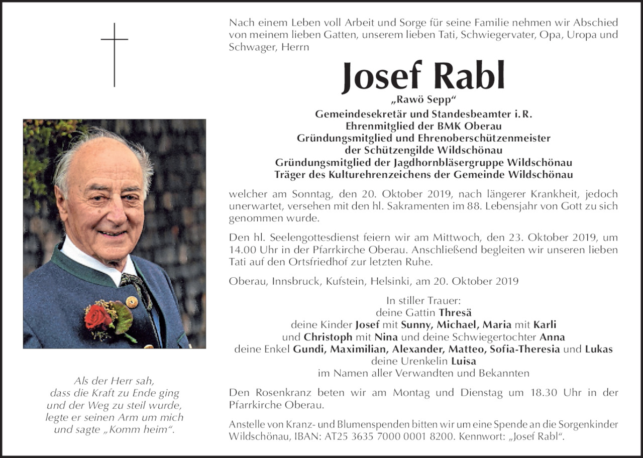 Josef Rabl Bild