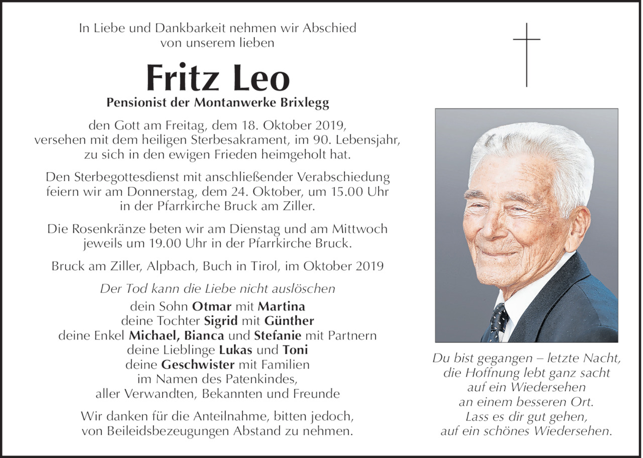 Leo Fritz Bild