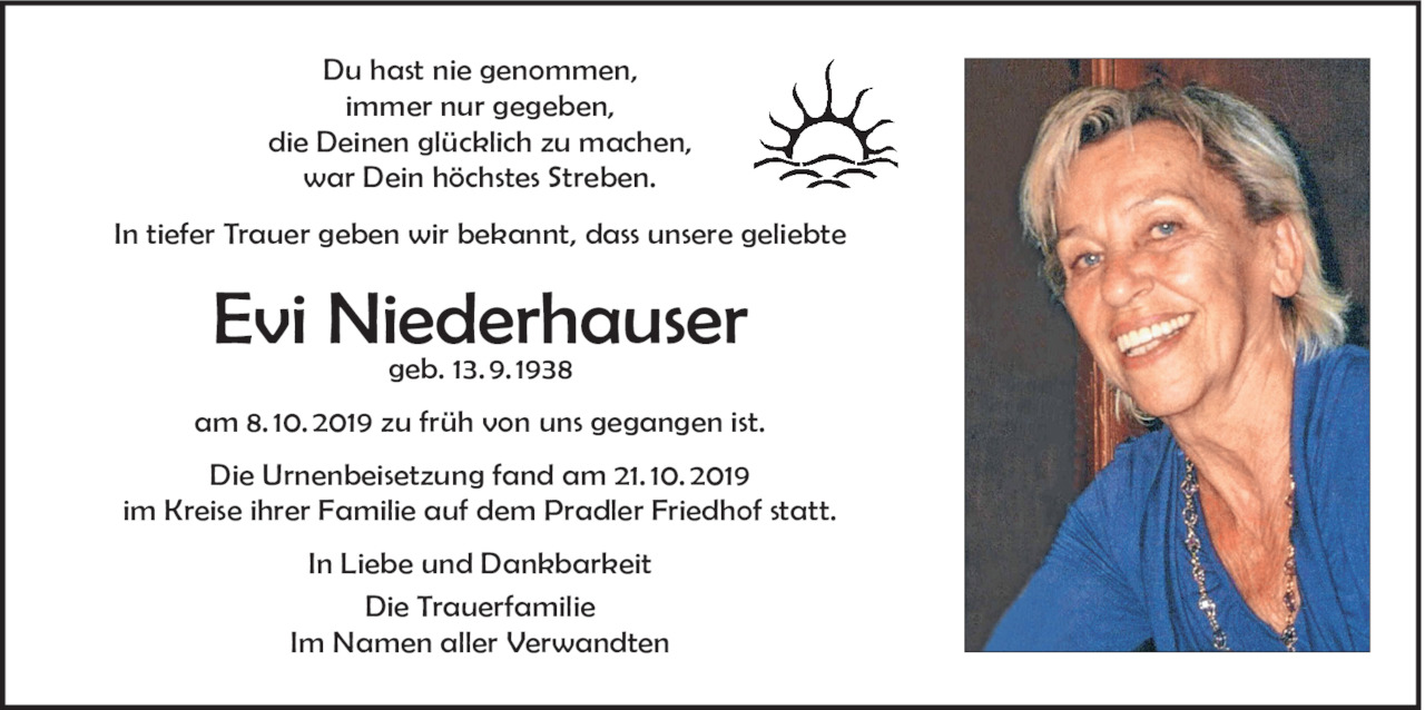 Eveline Niederhauser Bild