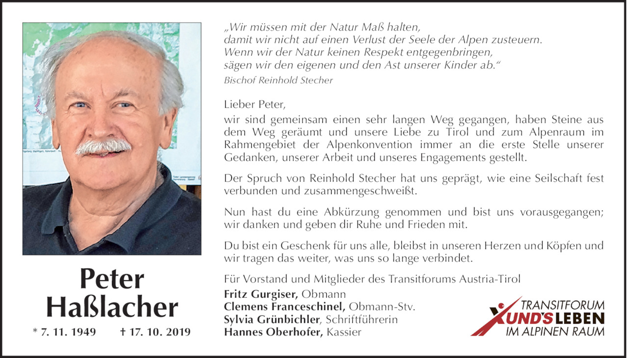 Peter Haßlacher Bild