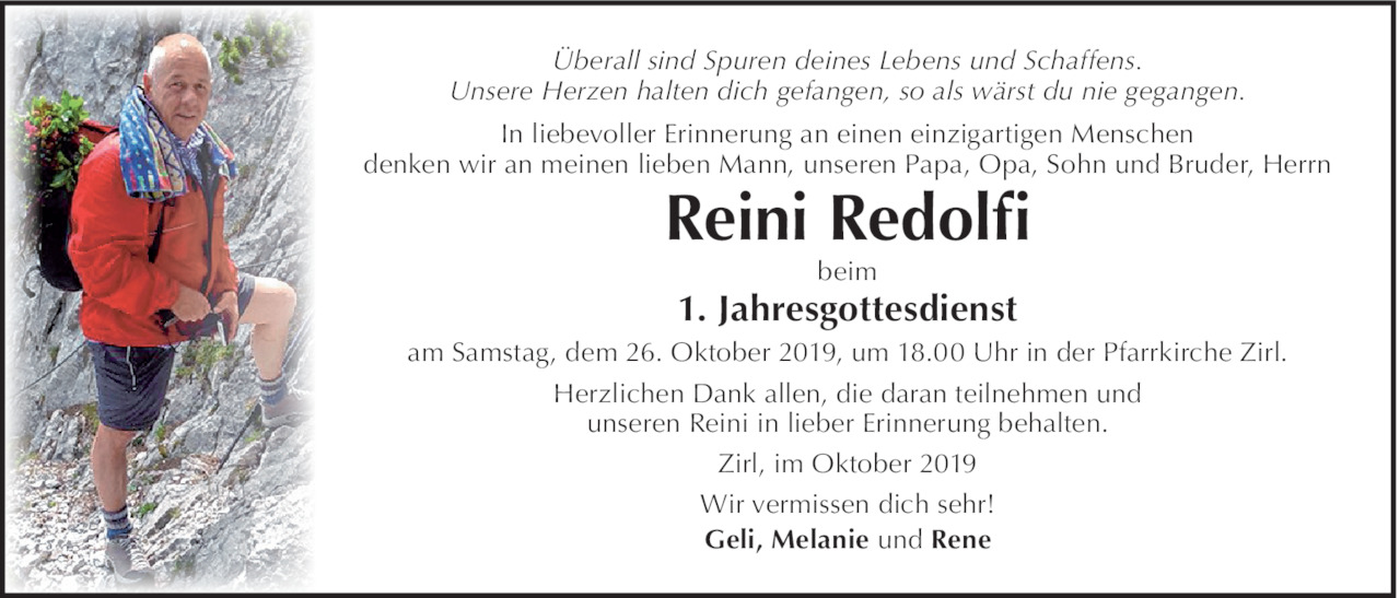 Reini Redolfi  Bild
