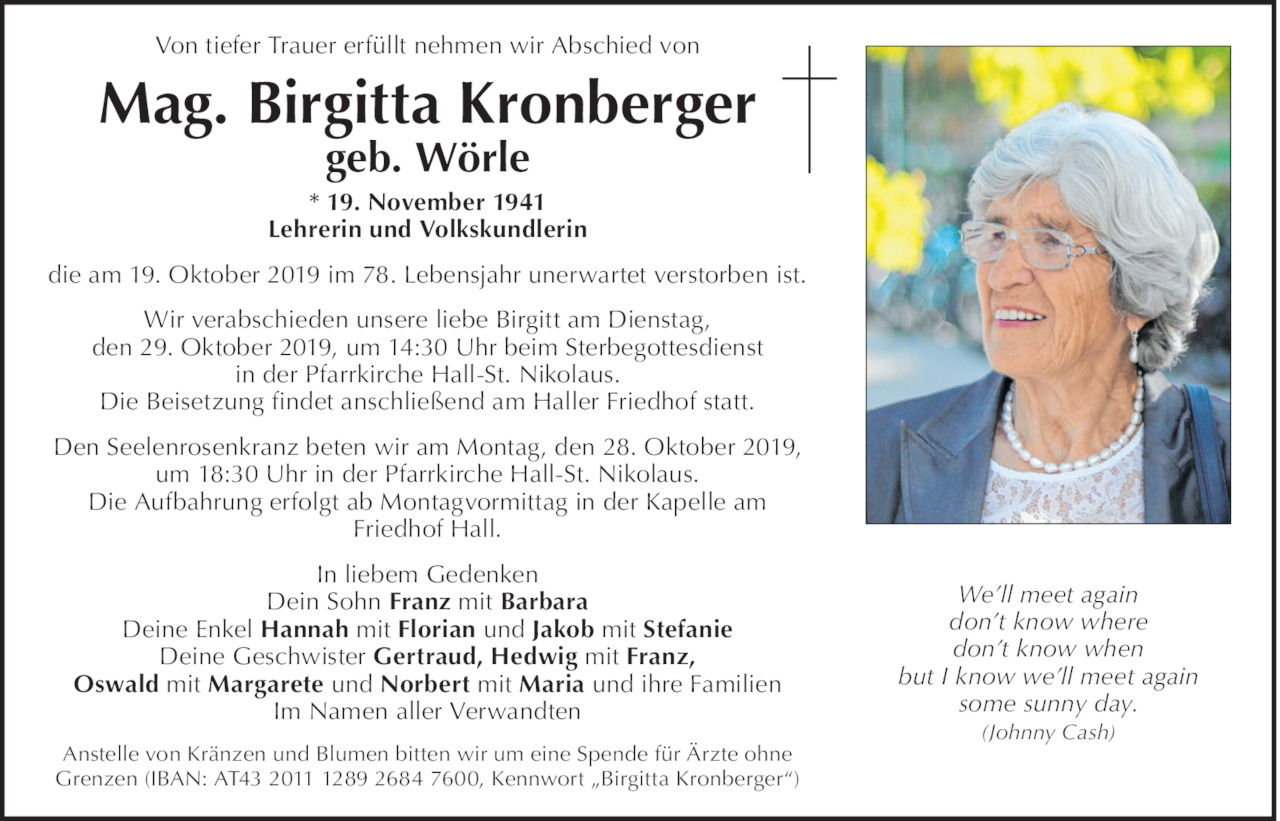 Birgitta Kronberger Bild