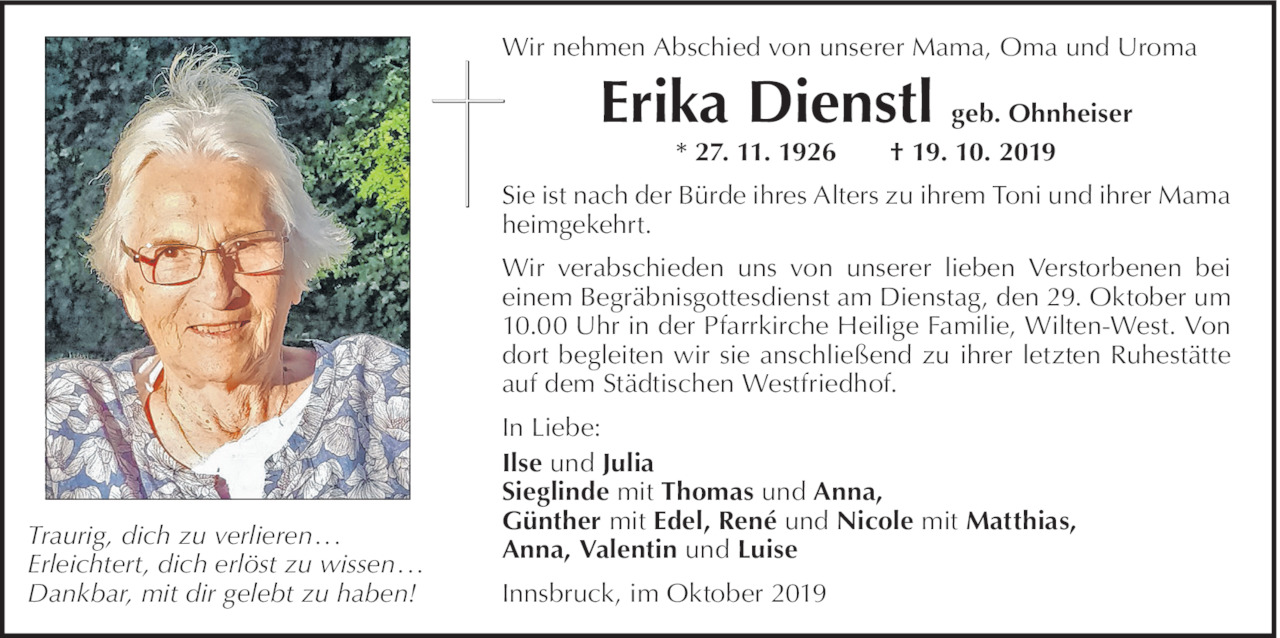 Erika Dienstl Bild