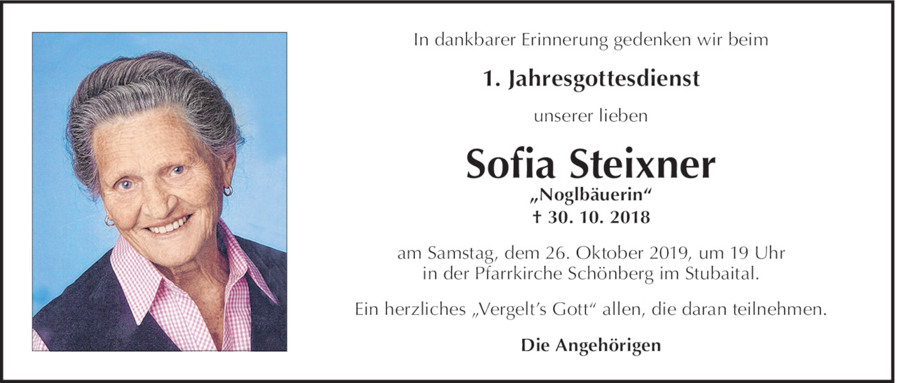 Sofia Steixner Bild