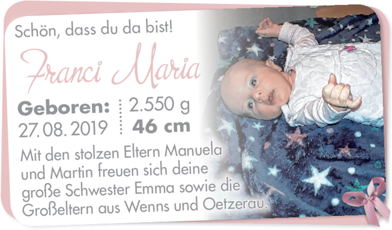 Franci Maria Bild