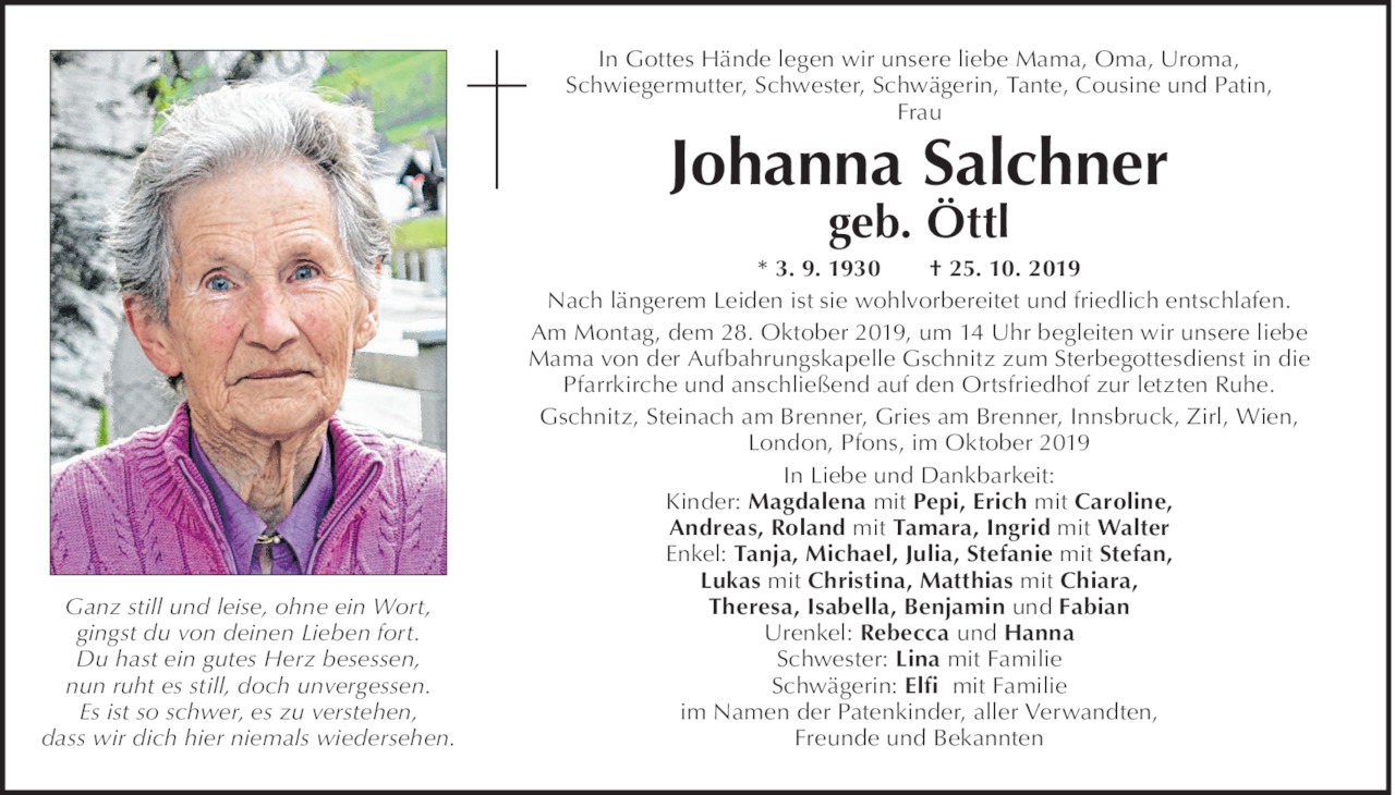 Johanna  Salchner Bild