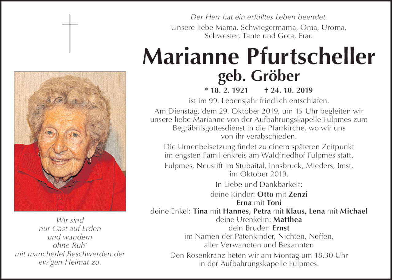 Marianne Pfurtscheller Bild