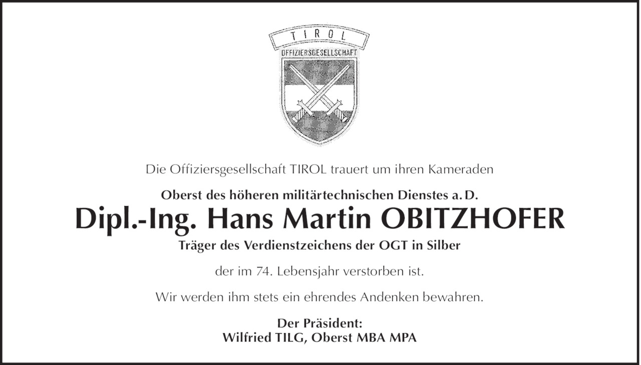 Hans Martin Obitzhofer Bild