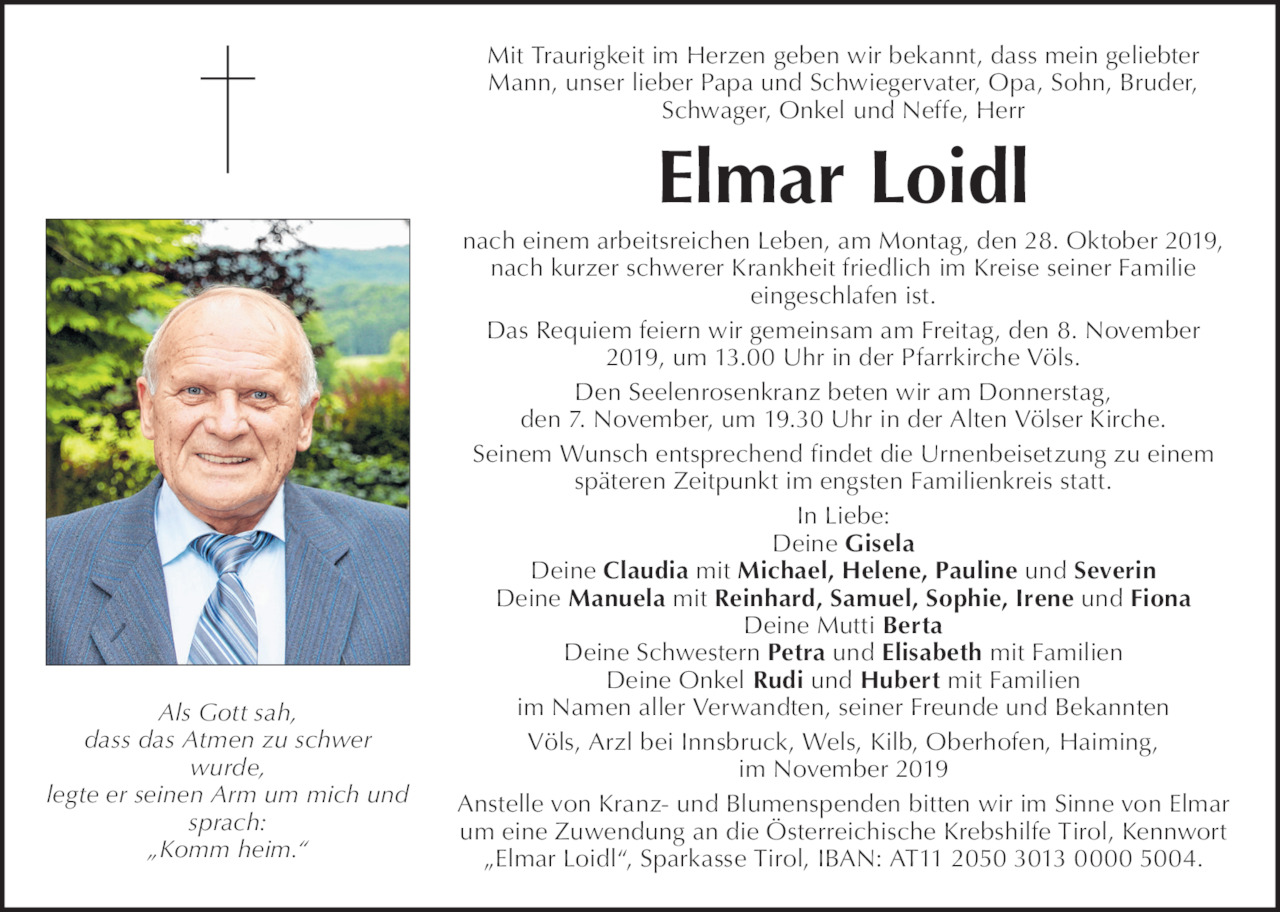 Elmar Loidl Bild