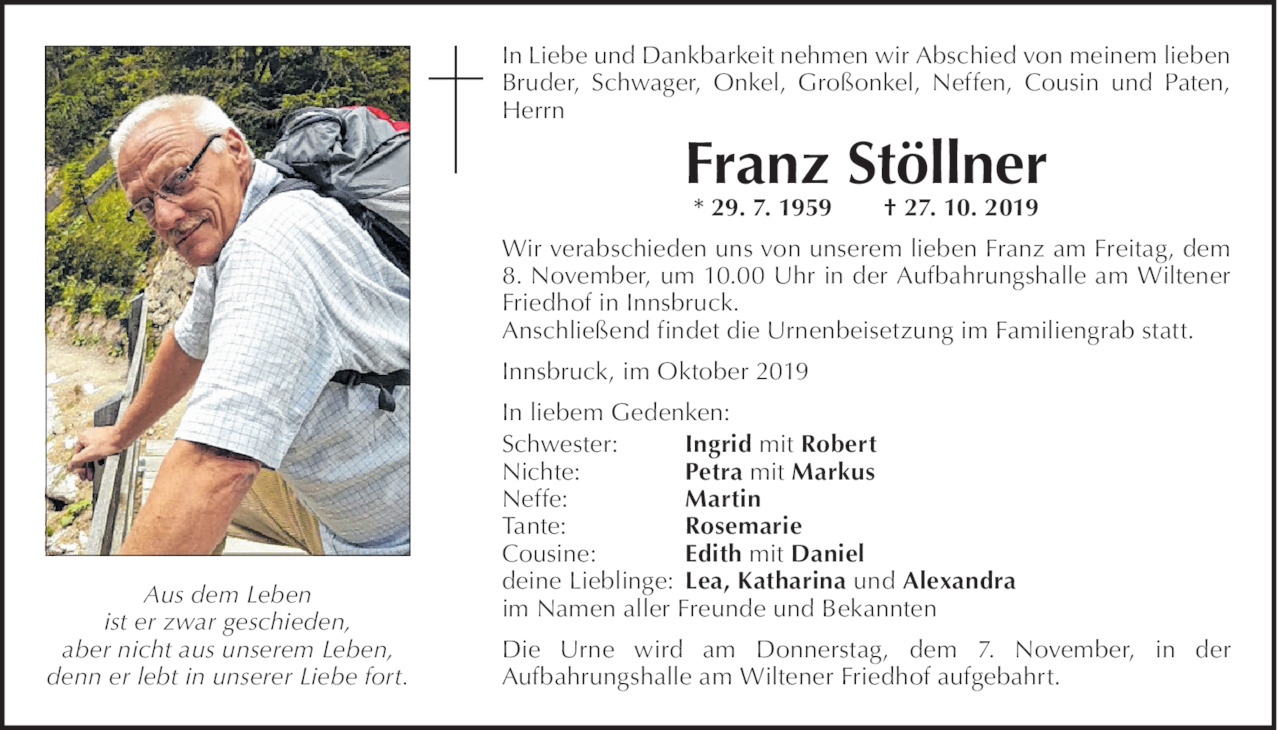 Franz  Stöllner Bild