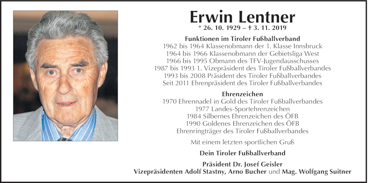 Erwin Lentner Bild