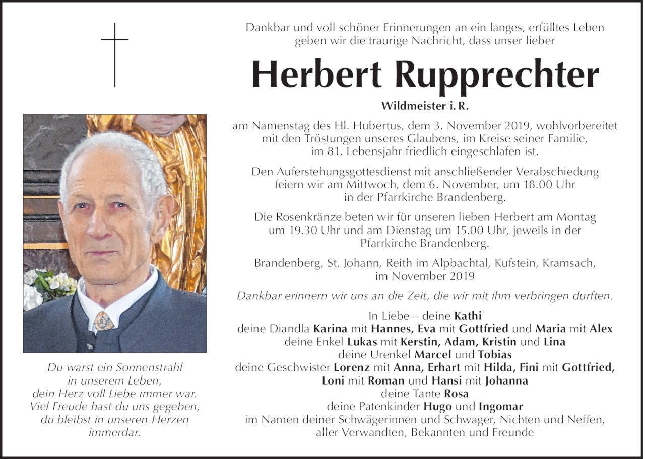 Herbert Rupprechter Bild