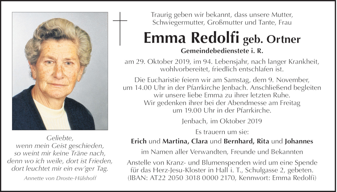 Emma Redolfi Bild
