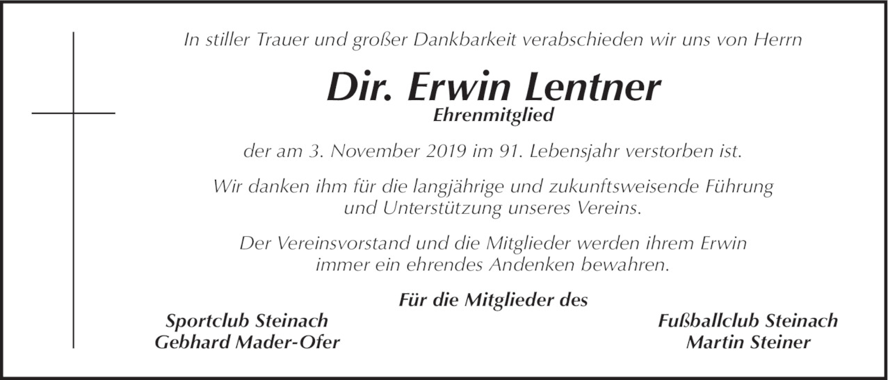 Erwin Lentner Bild