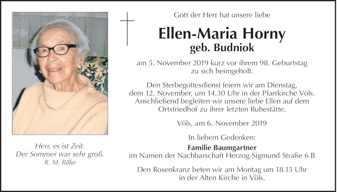 Ellen-Maria Horny Bild