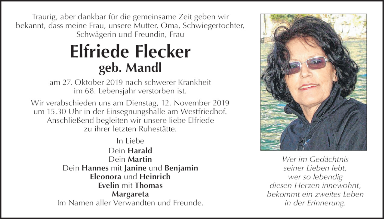 Elfriede Flecker Bild