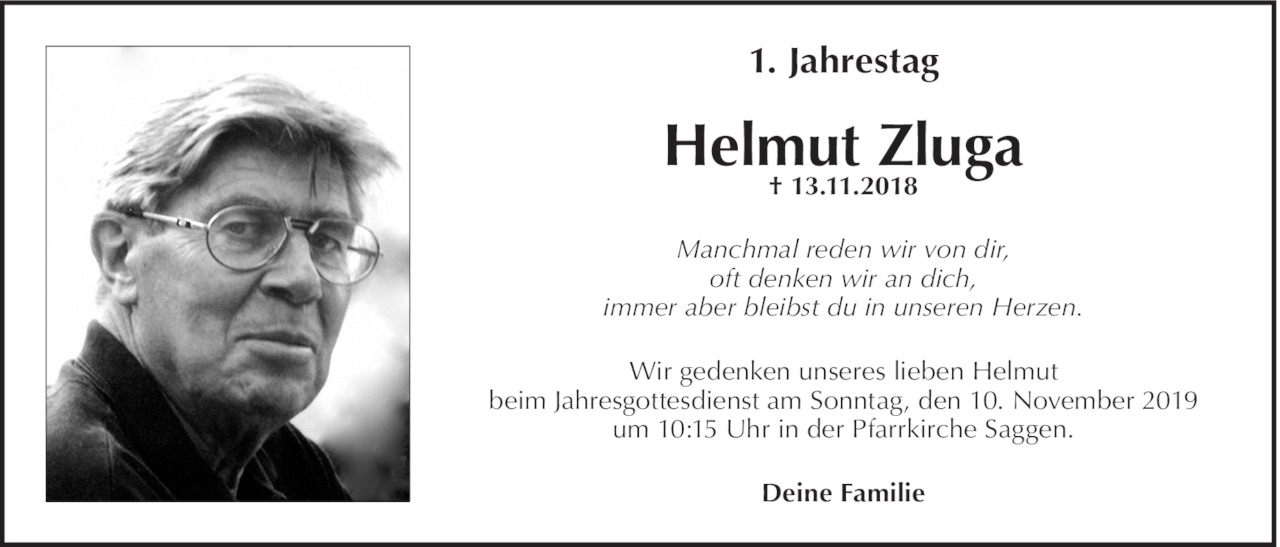 Helmut Zluga Bild