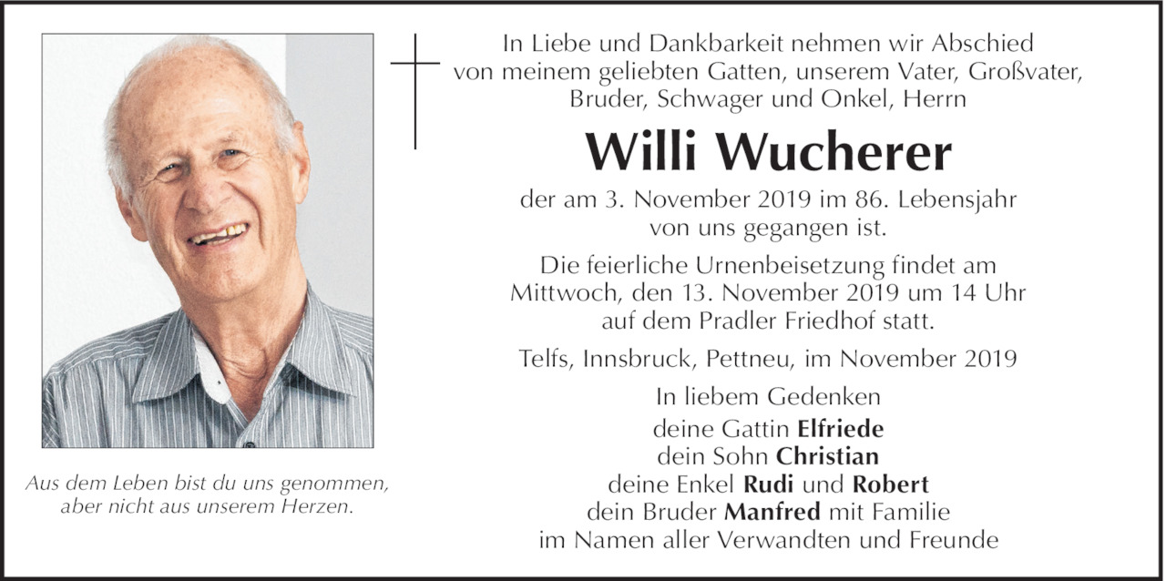 Wilhelm Wucherer Bild