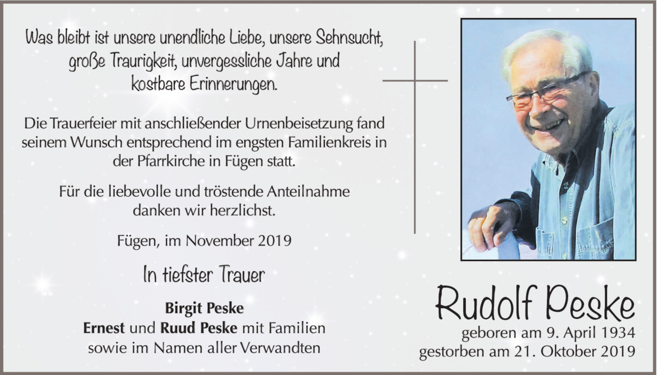 Rudolf Peske Bild