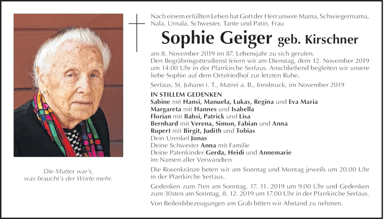 Sophie Geiger Bild
