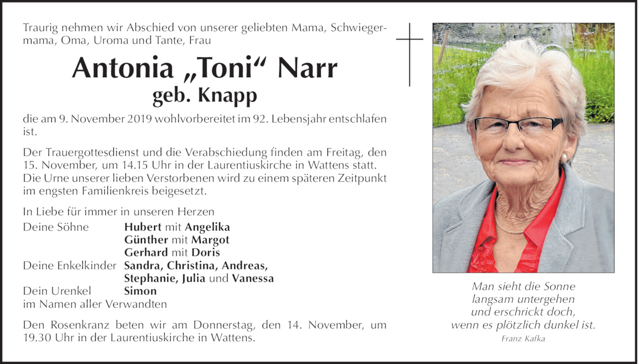Antonia Narr Bild