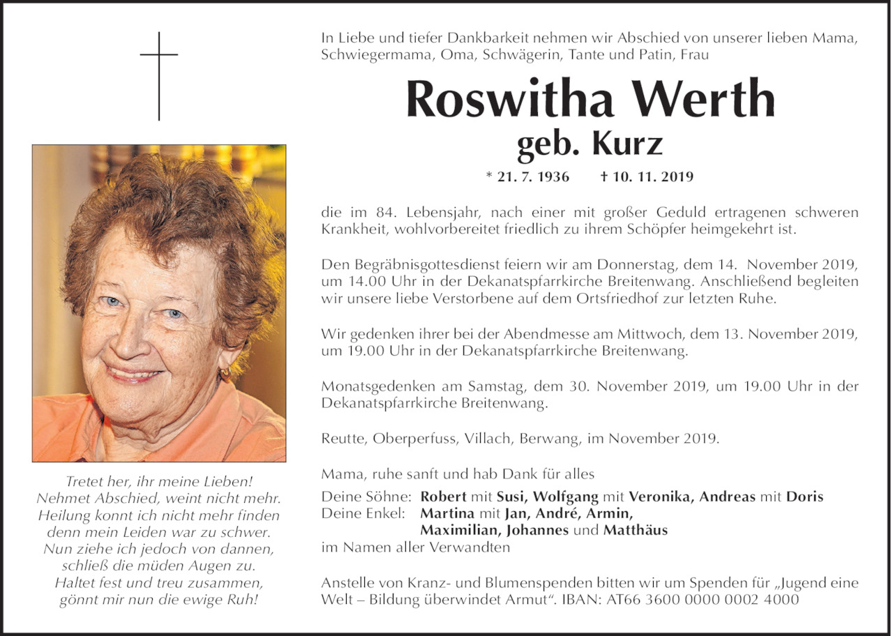 Roswitha Werth Bild