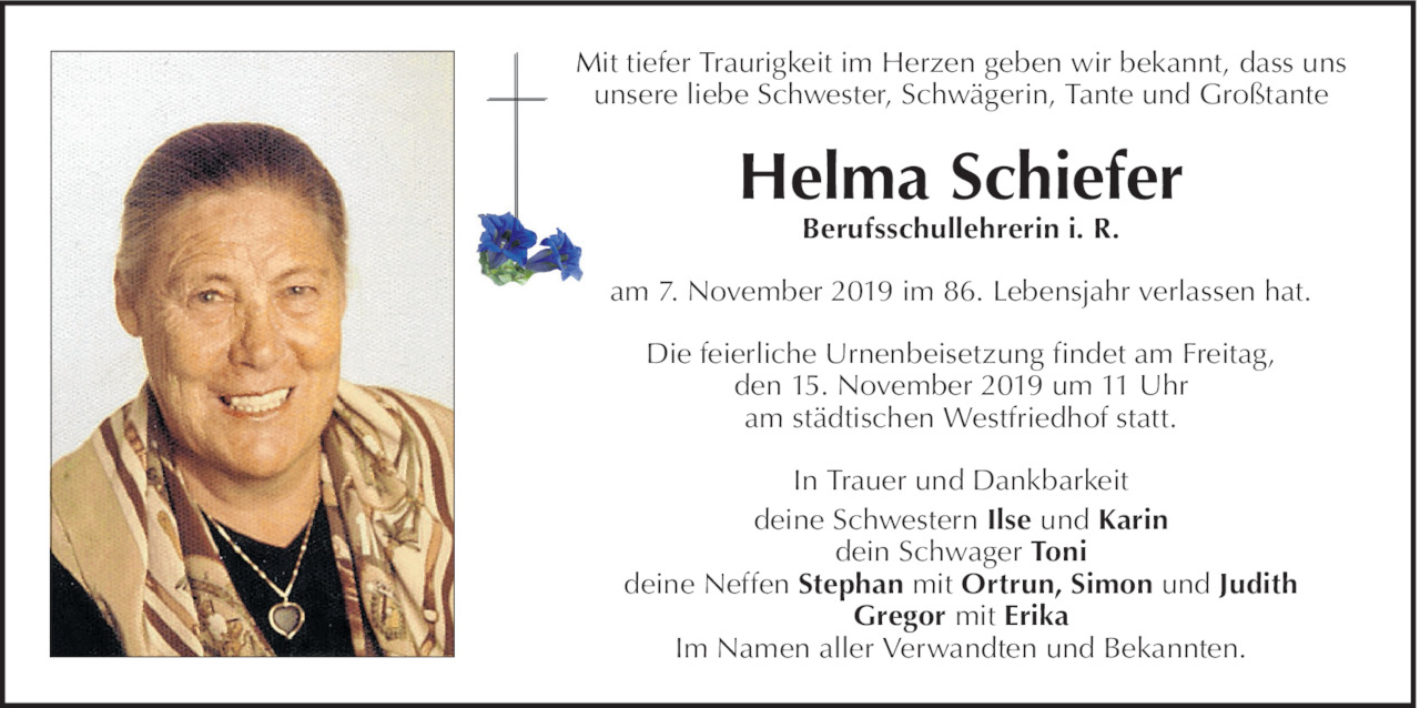 Helma  Schiefer Bild