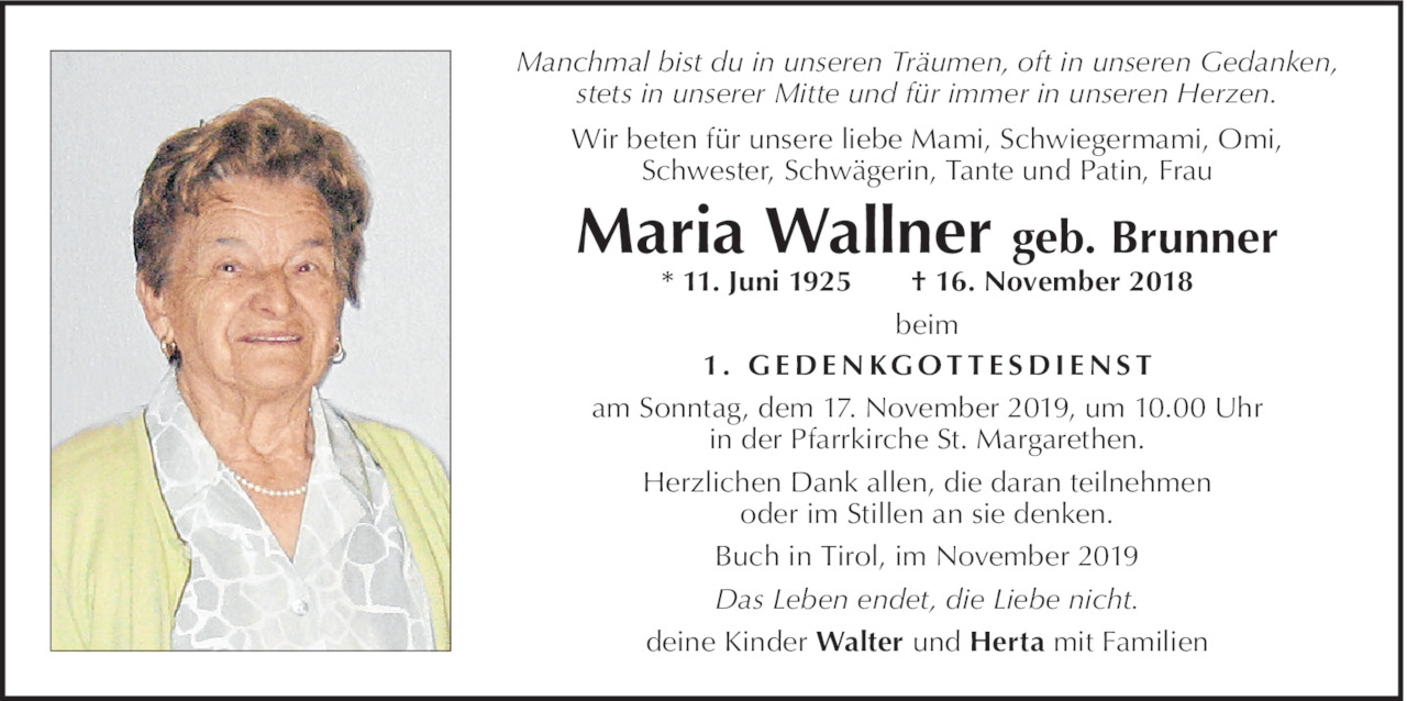 Maria Wallner Bild