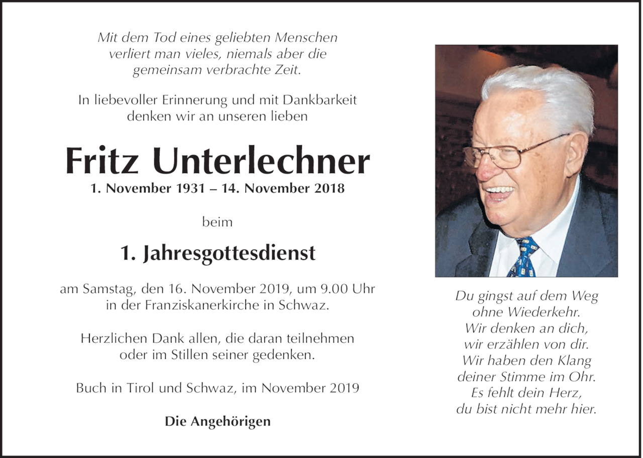 Fritz  Unterlechner Bild