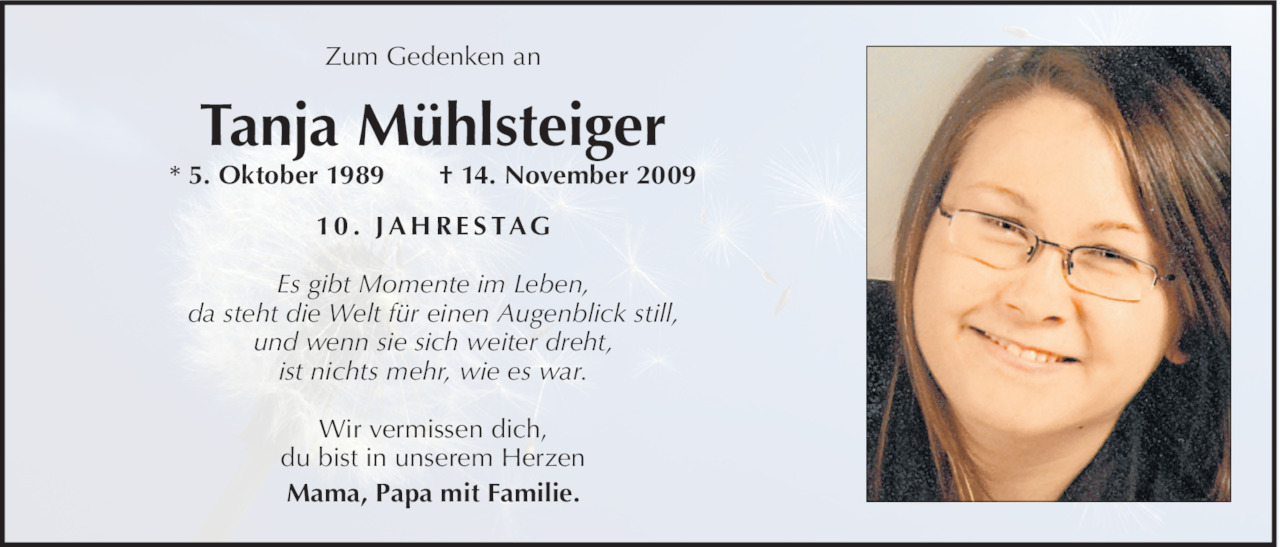 Tanja Mühlsteiger Bild