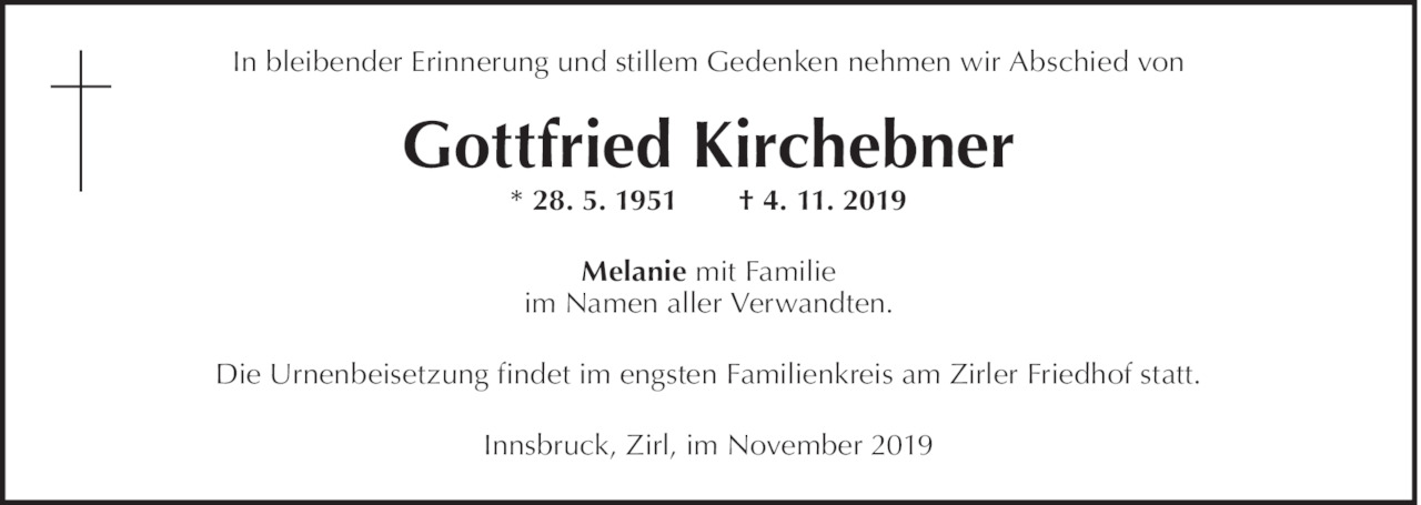 Gottfried Kirchebner Bild