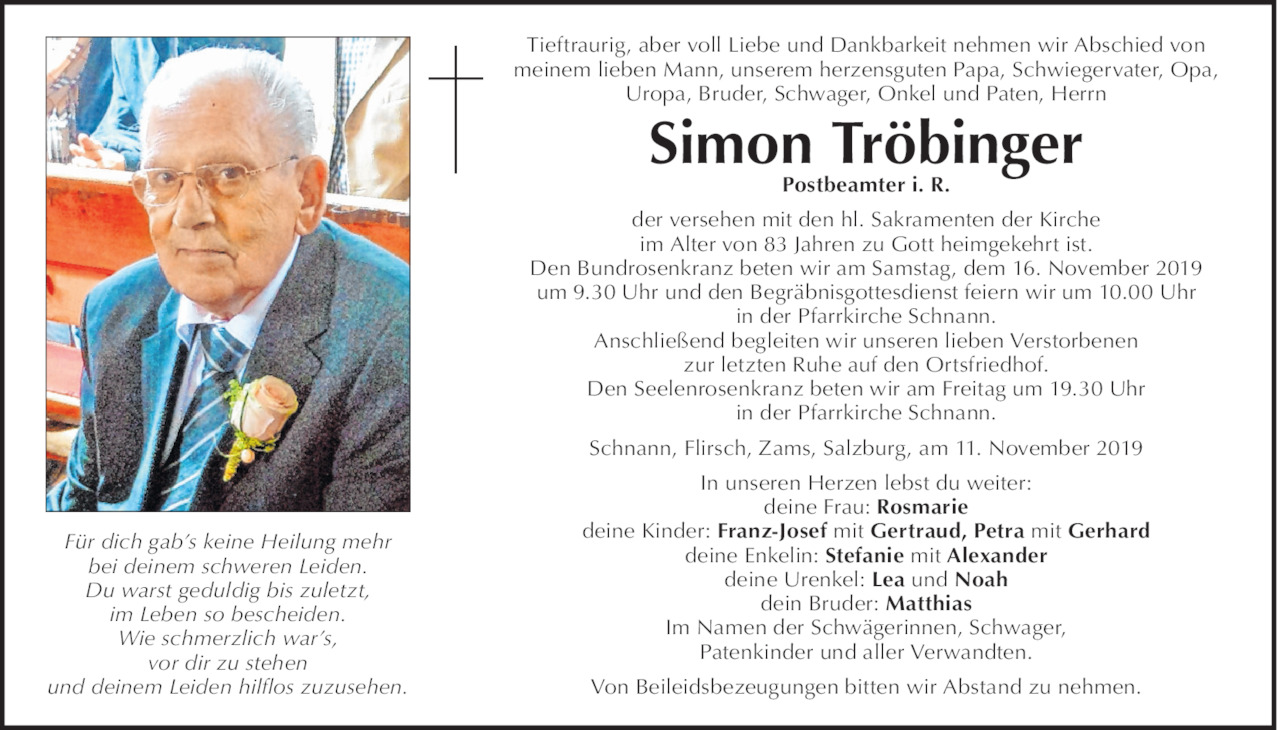 Simon Tröbinger Bild