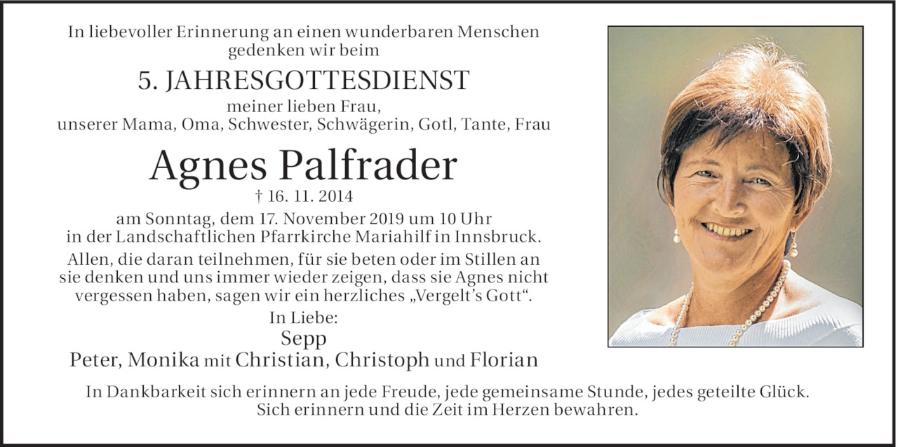 Agnes Palfrader Bild