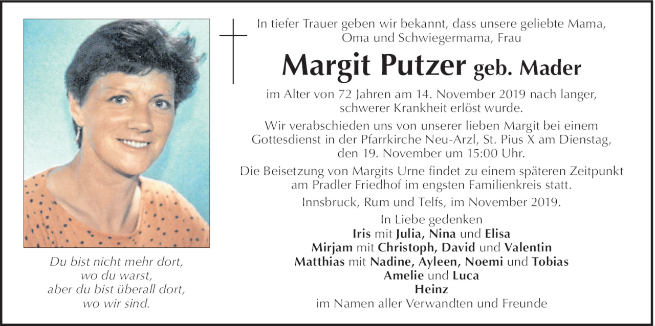 Margit Putzer Bild
