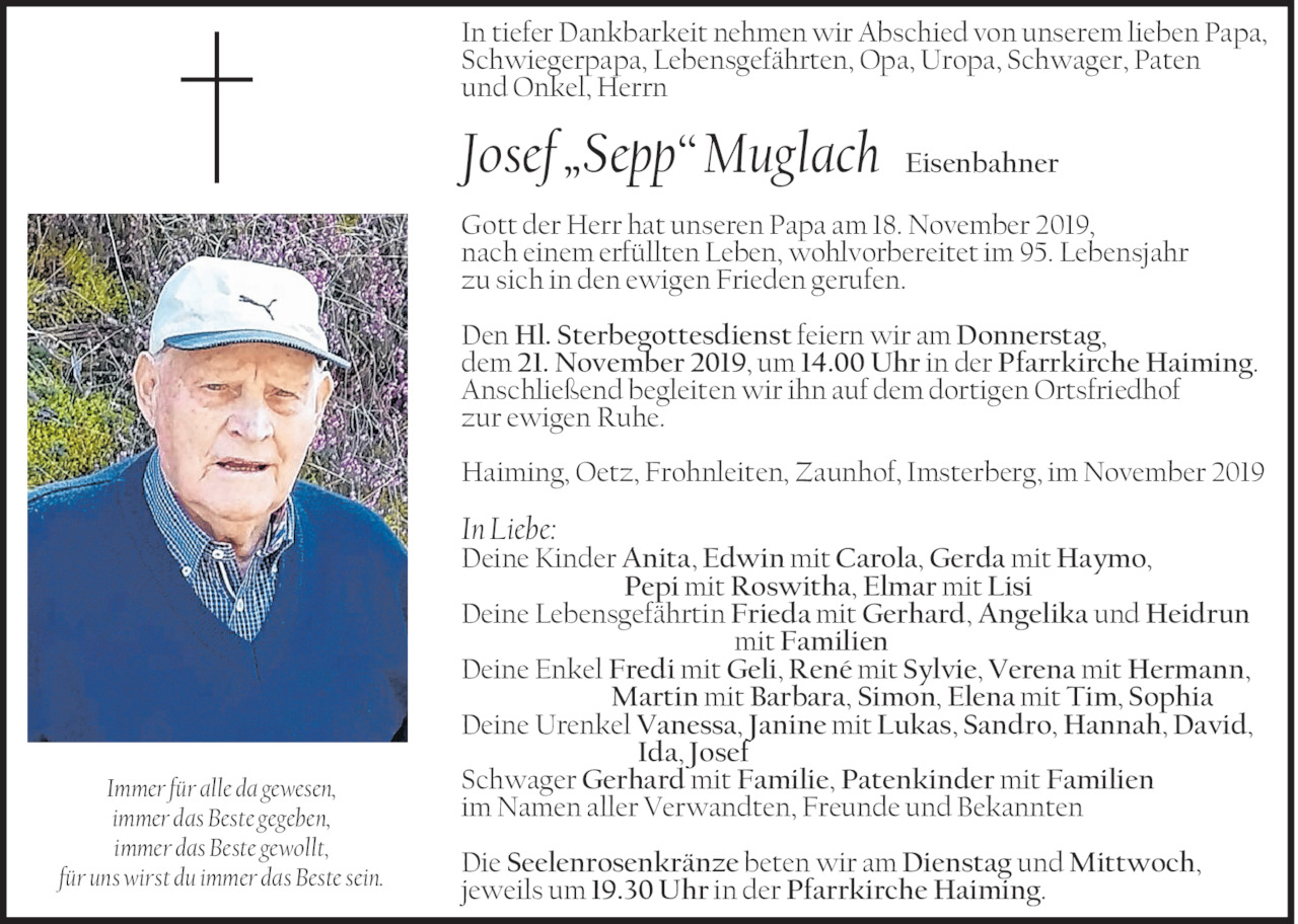 Josef Muglach Bild
