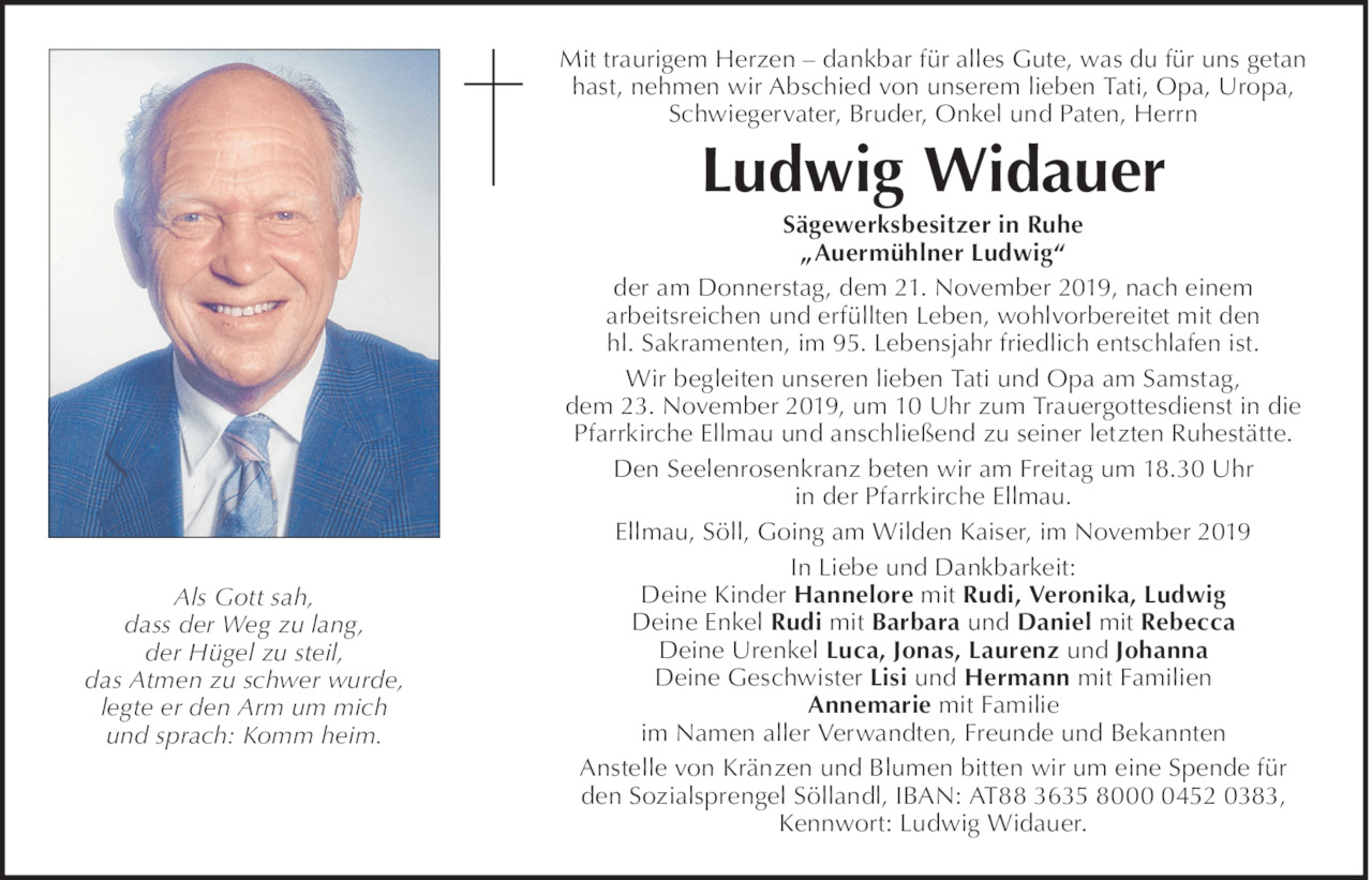 Ludwig Widauer Bild