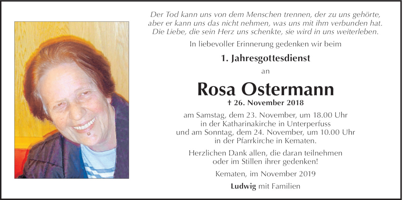 Rosa Ostermann Bild