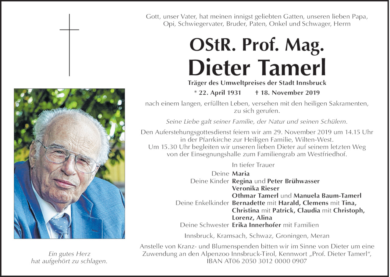 Dieter Tamerl Bild